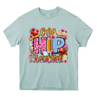 Easter Day One Hip Teacher Heavy Core Tee | Teevron