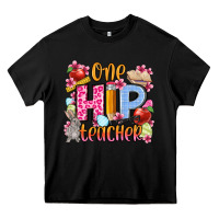 Black Easter Day One hip Teacher Heavy Core Tee - OliviaCreatesArt