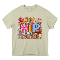 Mossy Easter Day One hip Teacher Heavy Core Tee - OliviaCreatesArt