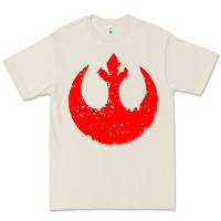 Bone distressed rebel alliance symbol Premium Tee - artisFamous