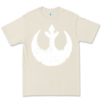 Bone distressed rebel alliance symbol Premium Tee - artisFamous