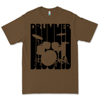 Cacao vintage retro drummer Premium Tee - artisFamous