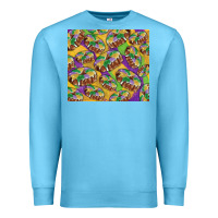 Ocean Blue mardi gras king cake Premium Sweatshirt - RanaPortraitStore