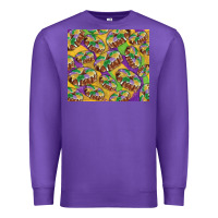 Purple mardi gras king cake Premium Sweatshirt - RanaPortraitStore