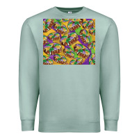 Seafoam mardi gras king cake Premium Sweatshirt - RanaPortraitStore