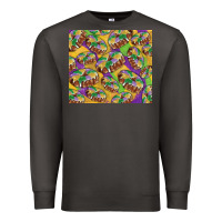 Smoke mardi gras king cake Premium Sweatshirt - RanaPortraitStore