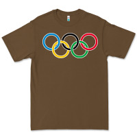 Cacao Olympic Rings Premium Tee - artisFamous