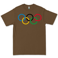 Cacao Olympic Rings Premium Tee - artisFamous