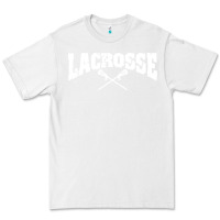 White lacrosse Premium Tee - artisFamous