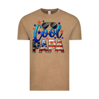 Cool Papa American Flag 4th Of July Vintage Tee | Teevron