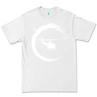 White helicopter Premium Tee - artisFamous