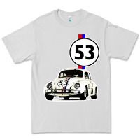 Dove Grey herbie 53 Premium Tee - artisFamous