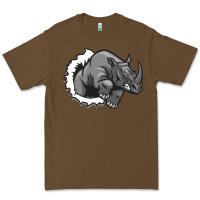 Cacao Rhino Premium Tee - artisFamous