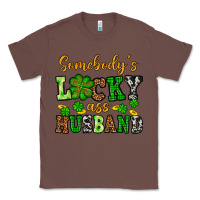 Chestnut St. Patrick's Somebody's lucky as husband Classic Tee - OliviaCreatesArt