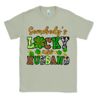 Matcha St. Patrick's Somebody's lucky as husband Classic Tee - OliviaCreatesArt