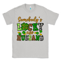 Moon Dust St. Patrick's Somebody's lucky as husband Classic Tee - OliviaCreatesArt