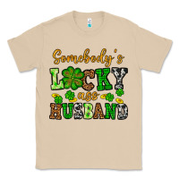 Mushroom St. Patrick's Somebody's lucky as husband Classic Tee - OliviaCreatesArt
