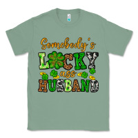 St. Patrick's Somebody's Lucky As Husband Classic Tee | Teevron