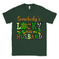Sports Green St. Patrick's Somebody's lucky as husband Classic Tee - OliviaCreatesArt