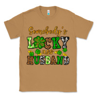 Toasted Coconut St. Patrick's Somebody's lucky as husband Classic Tee - OliviaCreatesArt