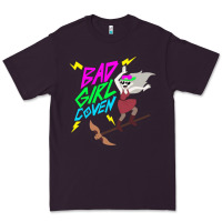 Plum BAD GIRL COVEN - THE OWL HOUSE Premium Tee - artisFamous
