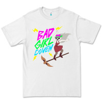 White BAD GIRL COVEN - THE OWL HOUSE Premium Tee - artisFamous