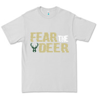Dove Grey fear the deer Premium Tee - artisFamous