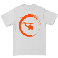 Dove Grey helicopter Premium Tee - artisFamous