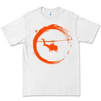 White helicopter Premium Tee - artisFamous