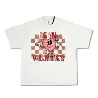 Pistachio Be My Valentines Urban Heavy Tee - CowhideDigitalArt