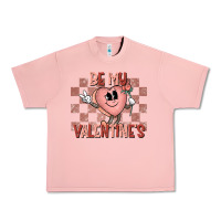 Salmon Be My Valentines Urban Heavy Tee - CowhideDigitalArt