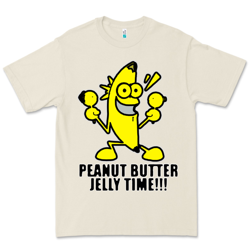 Peanut Butter Jelly Time Banana Premium Tee by artisFamous | Teevron
