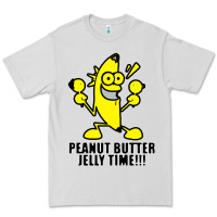 Dove Grey peanut butter jelly time banana Premium Tee - artisFamous