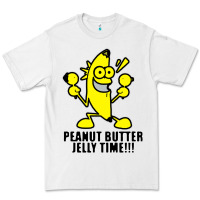 White peanut butter jelly time banana Premium Tee - artisFamous