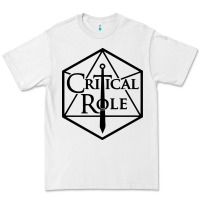 White critical role Premium Tee - artisFamous