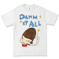 White Damm It All Premium Tee - artisFamous