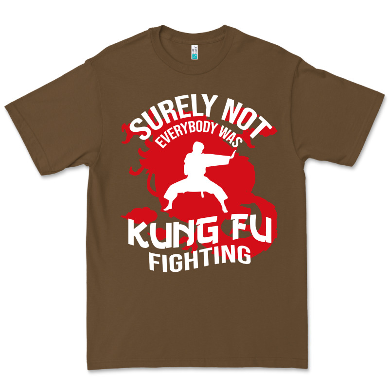 Surely Not Everybody Was Kung Fu Fighting Premium Tee by artisFamous | Teevron