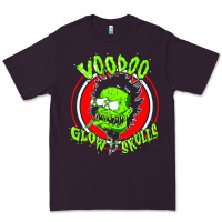 Plum voodoo glow skulls Premium Tee - artisFamous