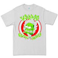 Dove Grey voodoo glow skulls Premium Tee - artisFamous