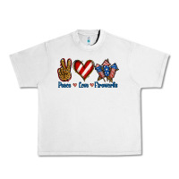 Lunar Rock Peace Love Fireworks Urban Heavy Tee - Jasminsmagicworld