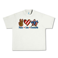 Pistachio Peace Love Fireworks Urban Heavy Tee - Jasminsmagicworld
