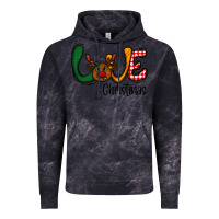 Cloud Black love Christmas Vintage Hoodie - CowhideDigitalArt