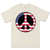 Bone United states peace symbol Premium Tee - artisFamous