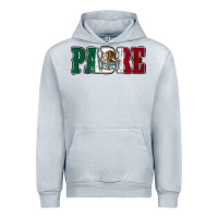 Heather Grey Mexican Flag Padre Urban Hoodie - Jasminsmagicworld