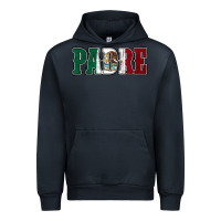 Navy Mexican Flag Padre Urban Hoodie - Jasminsmagicworld