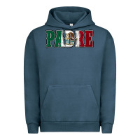Pigment Midnight Navy Mexican Flag Padre Urban Hoodie - Jasminsmagicworld