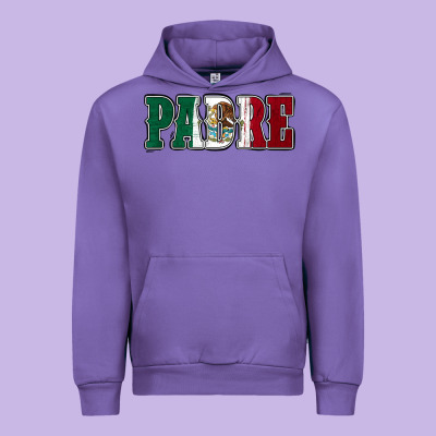 Mexican Flag Padre Urban Hoodie Designed By Jasminsmagicworld