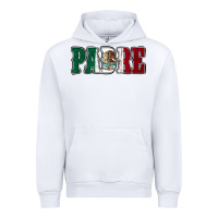 White Mexican Flag Padre Urban Hoodie - Jasminsmagicworld