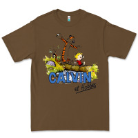 Cacao calvin hobbes Premium Tee - artisFamous