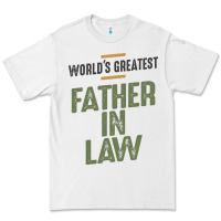 White World's Greatest Father-In-Law - Dad and Grandpa Premium Tee - artisFamous